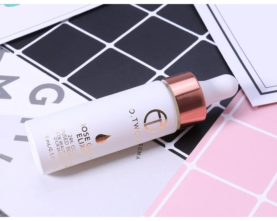 24k Rose Gold Elixir Face Oil - Moisturizing & Anti-Aging Skincare