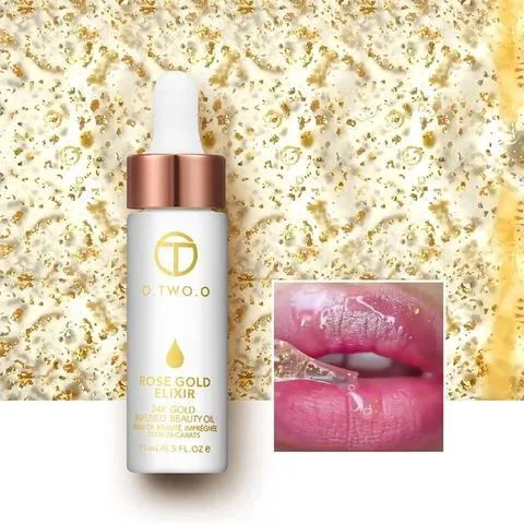 24k Rose Gold Elixir Face Oil - Moisturizing & Anti-Aging Skincare