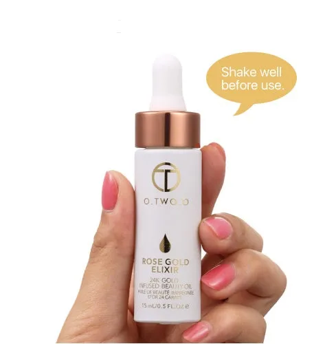 24k Rose Gold Elixir Face Oil - Moisturizing & Anti-Aging Skincare