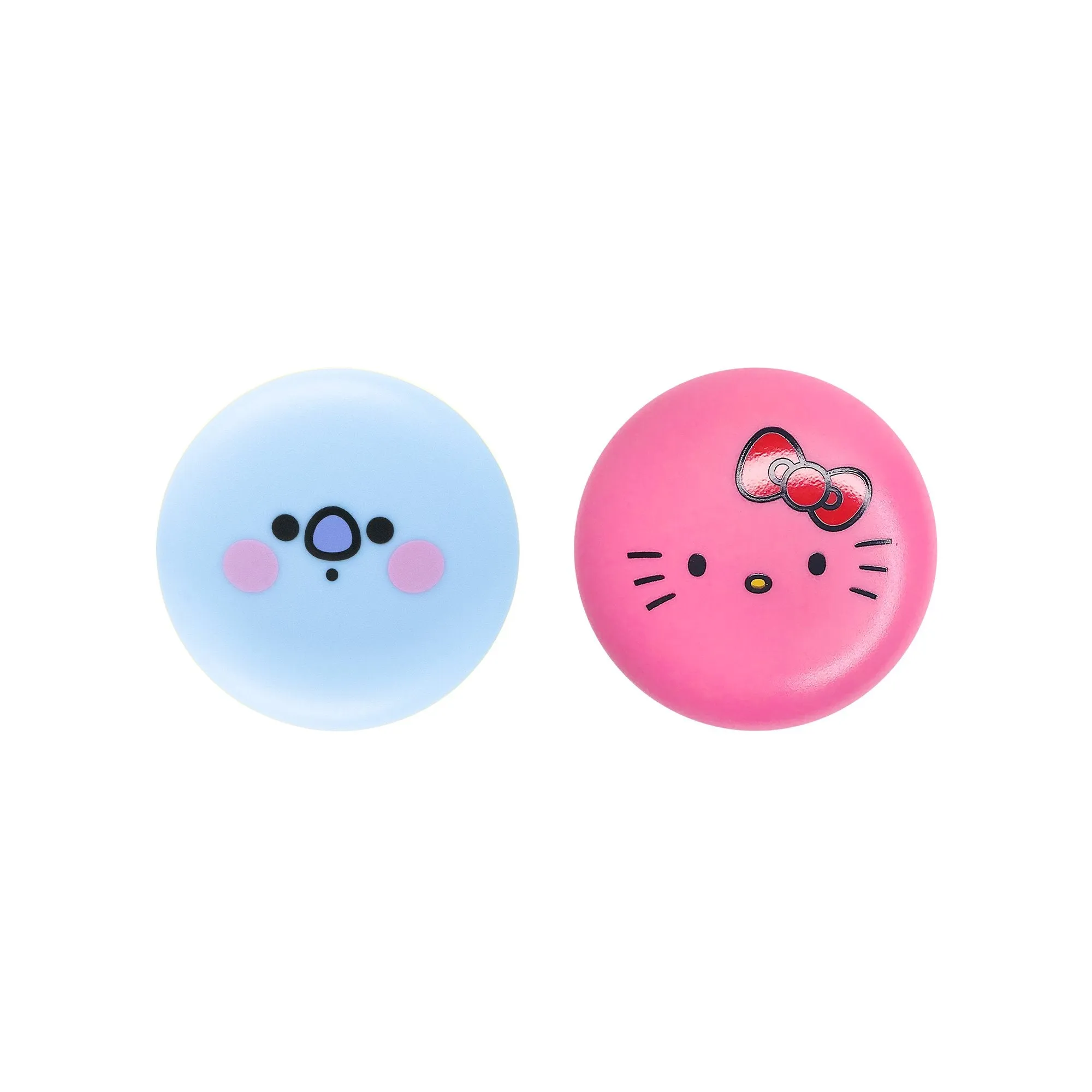 Hello Kitty & BT21 KOYA Moisturizing Macaron Lip Balm Duo