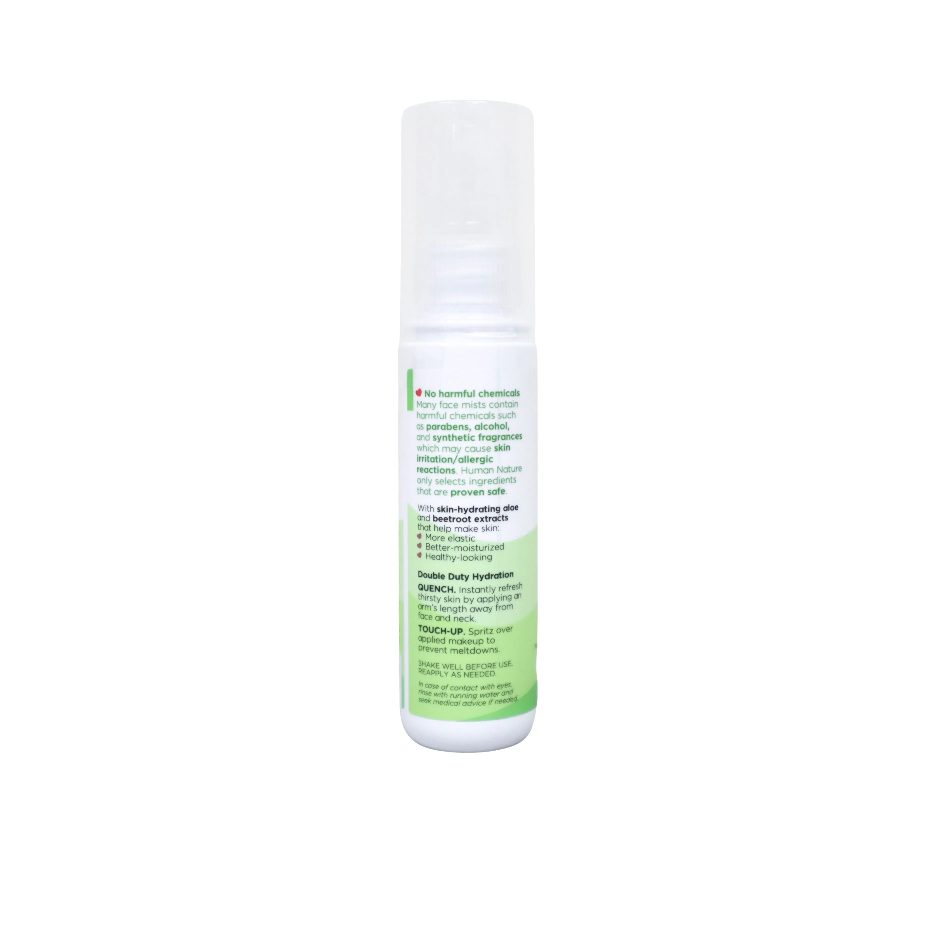 Human Nature Hydrating Face Mist with Aloe Vera 50ml