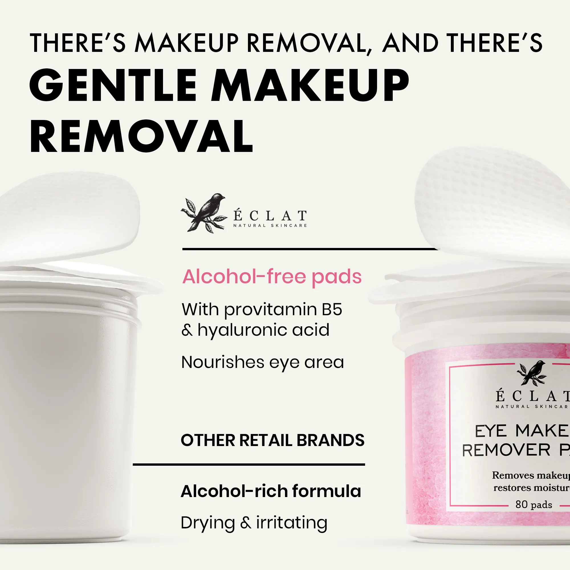 Hydrating Eye Make Up Removal Pads