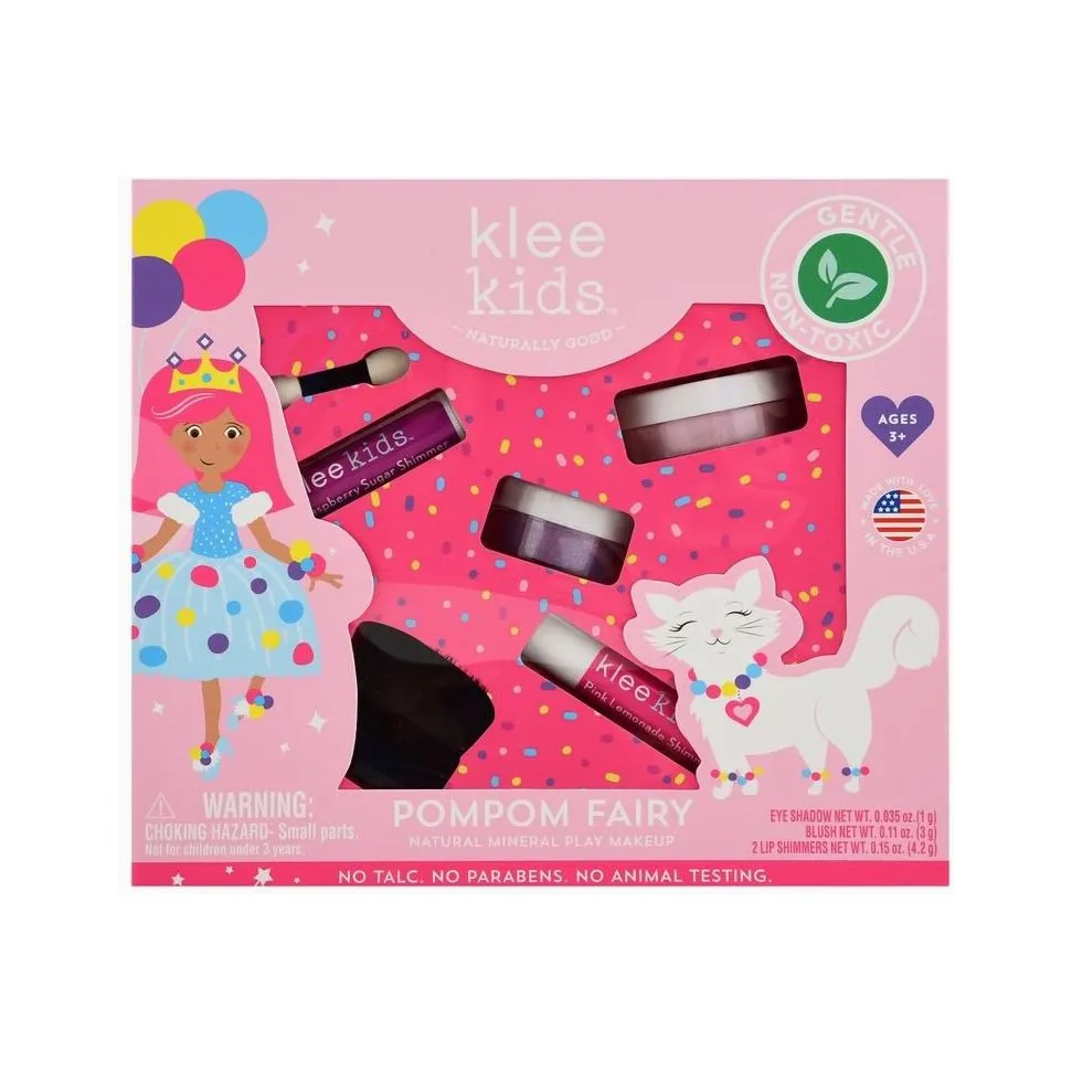 Klee Naturals -Natural Mineral Play Makeup Kit-Pom Pom Fairy
