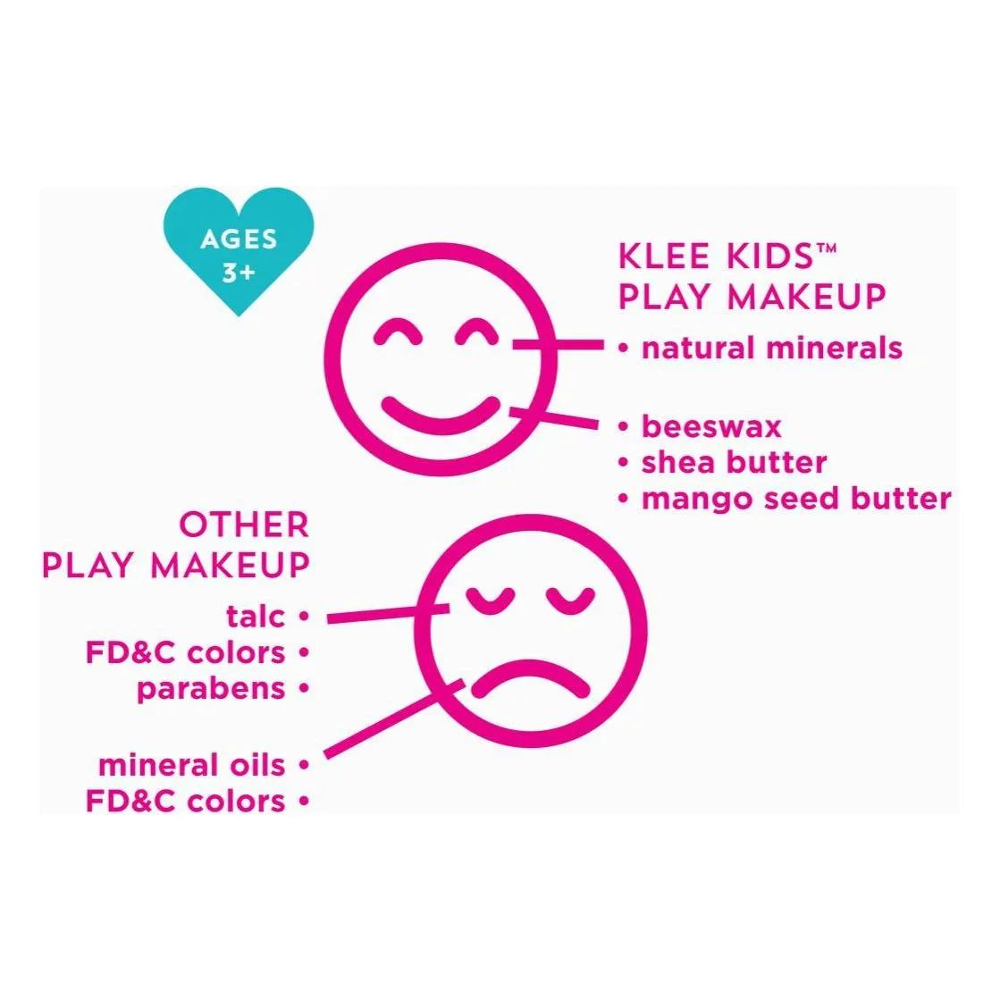 Klee Naturals -Natural Mineral Play Makeup Kit-Pom Pom Fairy