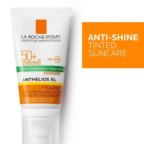 La Roche Posay Anthelios XL Tinted Sunscreen Dry Touch Gel Cream Anti Shine SPF50  50Ml