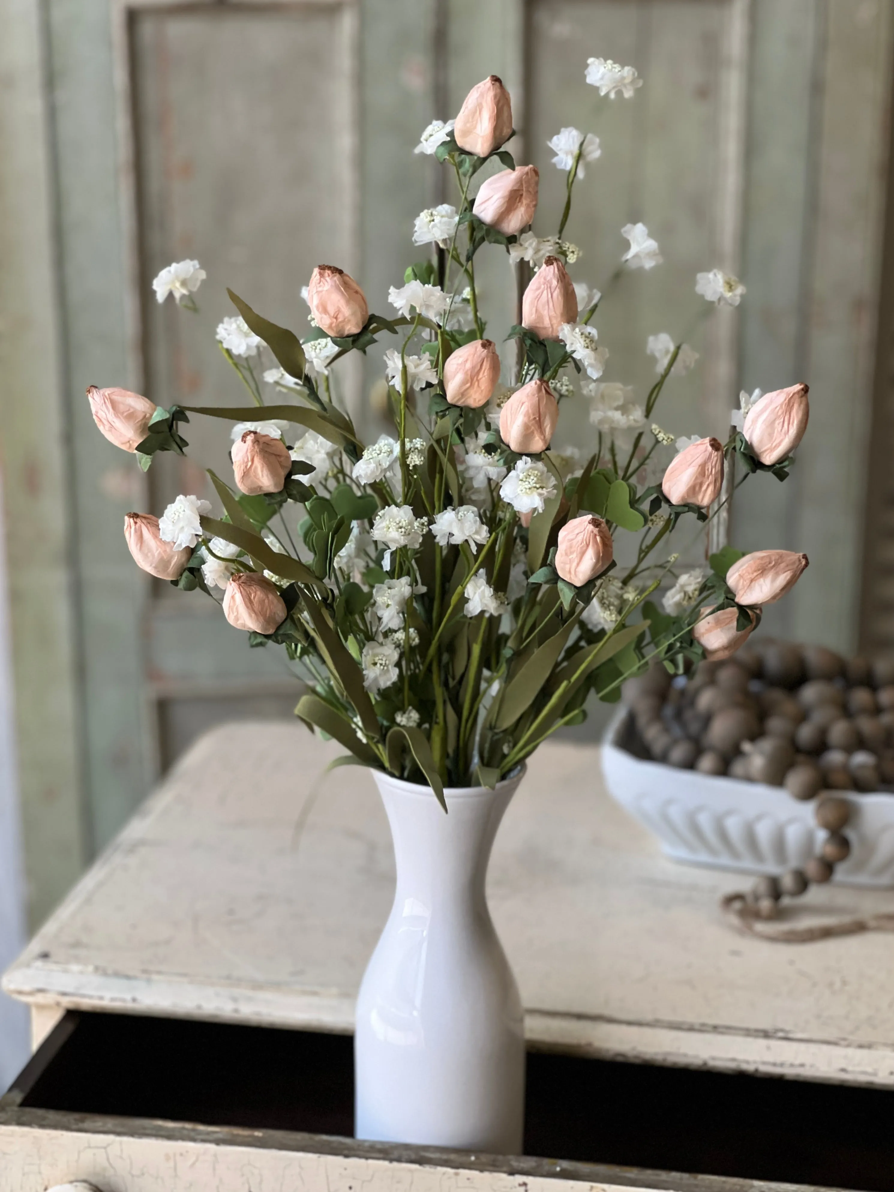 Lantern Buds | 23" | Blush