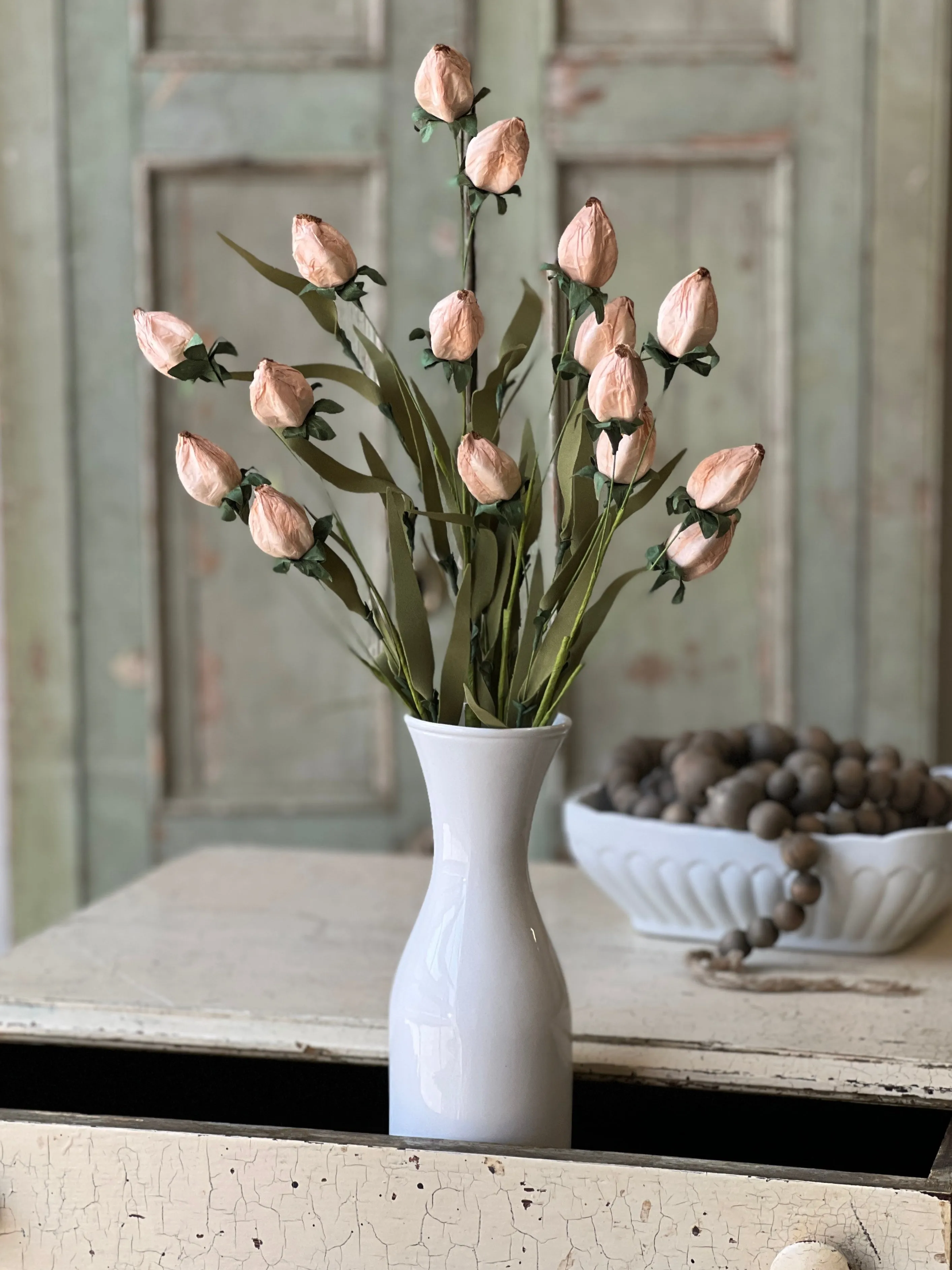 Lantern Buds | 23" | Blush