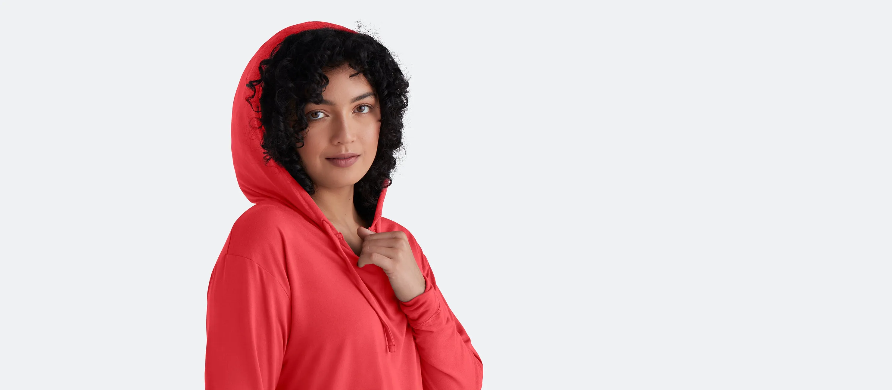 Modal Crop Hoodie | First Blush