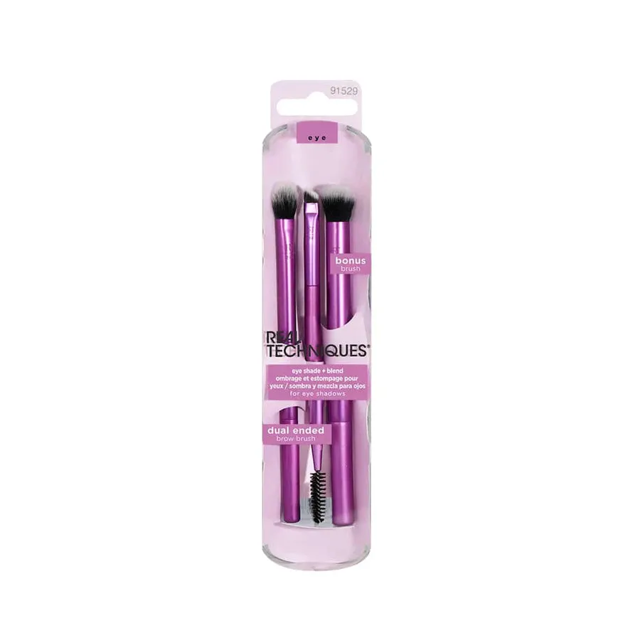Real Techniques Eye Shade & Blend Makeup Brush Trio