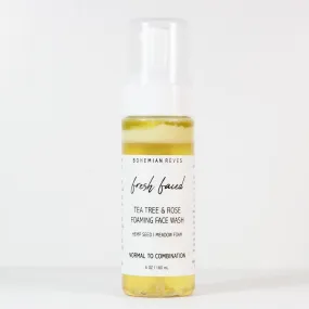 Rose Water Organic Foaming Face Wash