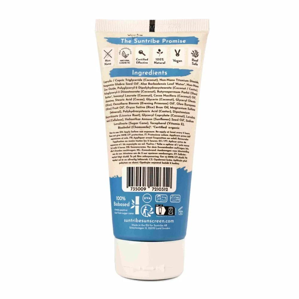 Suntribe Natural Mineral Sunscreen SPF50 100ml