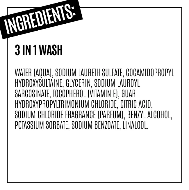 Uppercut Deluxe - 3 in 1 Wash Mini, 30ml